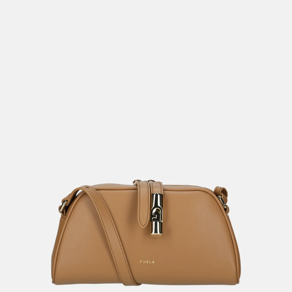 Furla Goccia crossbody tas S brandy 021869 Bruin